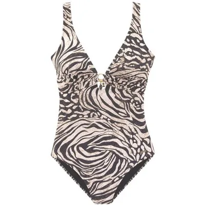 Bruno Banani Badeanzug in trendigem Animalprint