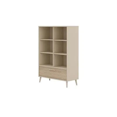 PAIDI Standregal »in Beige mit Schublade, offenen Fächern, verschiedene Ausführungen« B/H/T ca. 48-95/139/41cm, Soft-Close, stabiles und langlebiges Regal, geprüfte Qualität