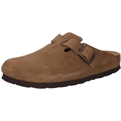 Rohde Pantoffel »ALBA« Schlappen, Hausschuh mit leichter Laufsohle in Weite G