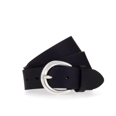 MUSTANG Ledergürtel 1 Stk. Schließe in poliertem Silber, 3,5 cm breit