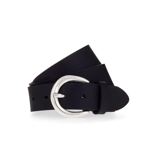 MUSTANG Ledergürtel 1 Stk. Schließe in poliertem Silber, 3,5 cm breit