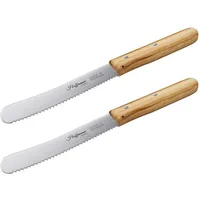 Streichmesser I Buckelmesser Wellenschliff I Made in Solingen   Hoffmann Germany - Bild 1