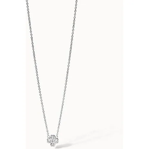 Purelei Kette mit Anhänger »Schmuck Geschenk Cuore Kleeblatt« mit Zirkonia (synth.)