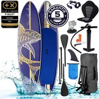 Brast SUP Board aufblasbar mit Sitz SHARK 320 Deluxe - Bild 1
